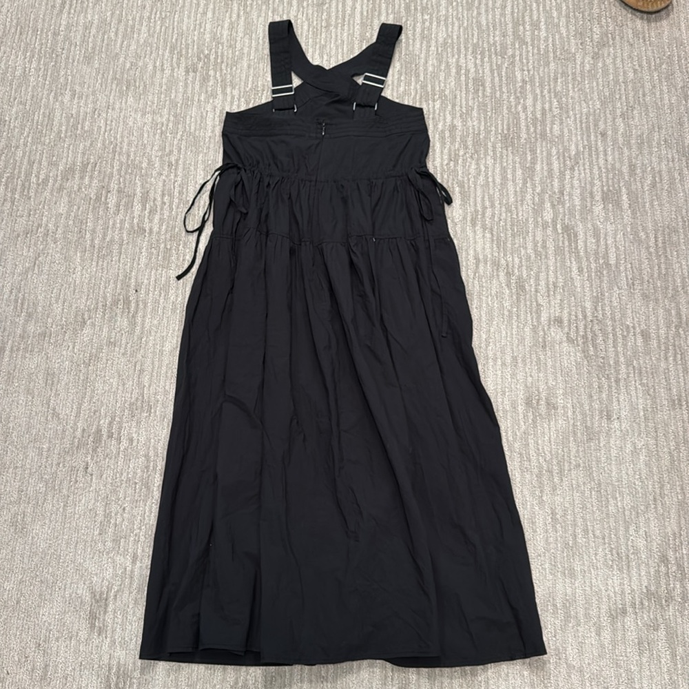Madewell Poplin Halter Tiered Midi Dress NWT - Picture 12 of 12
